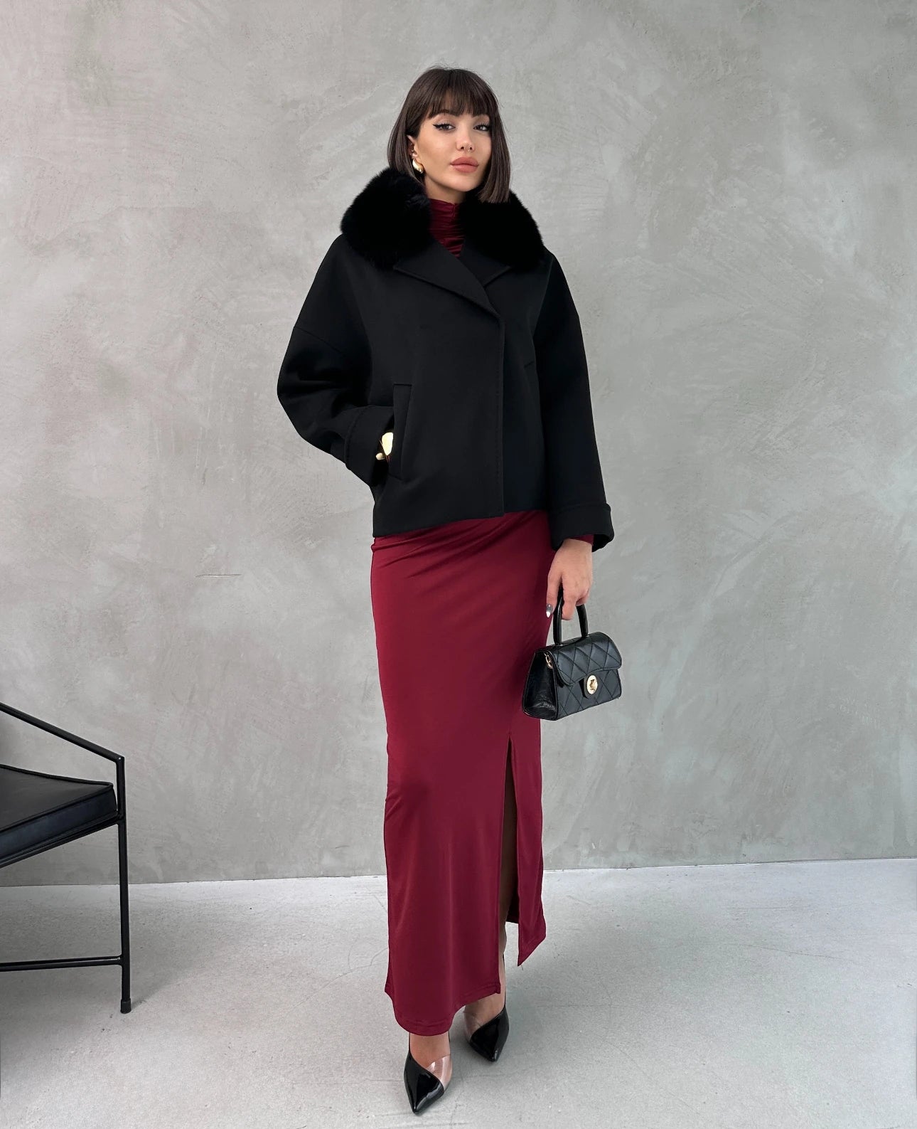 MAJESTY Cashmere Coat