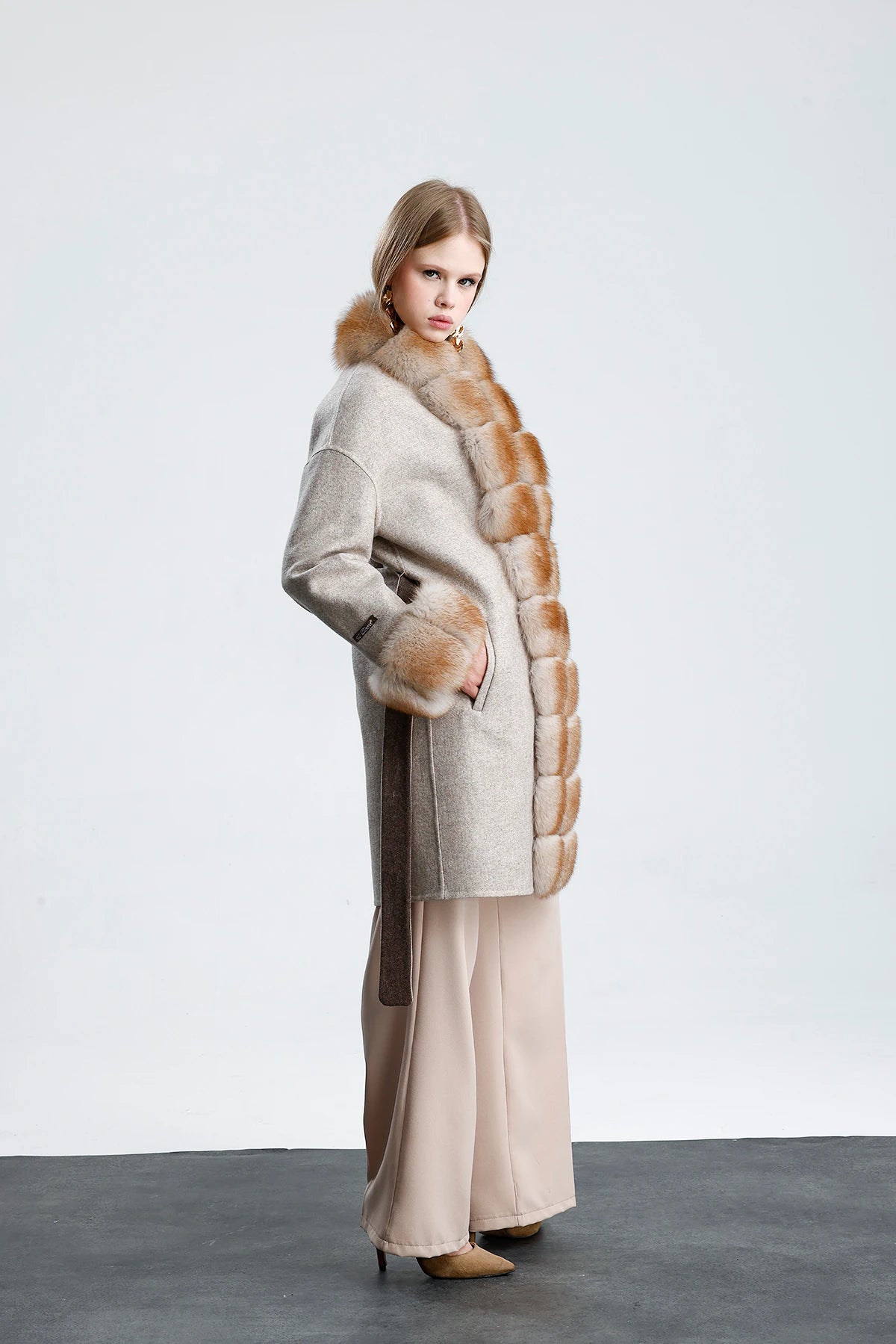 FINESSE LUX Alpaca Coat