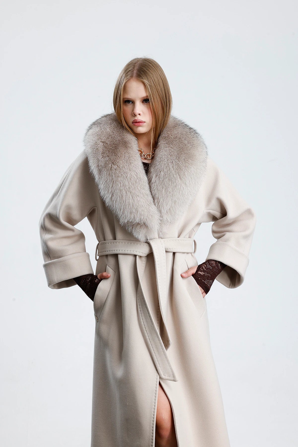 THE SAGE Fur Shawl