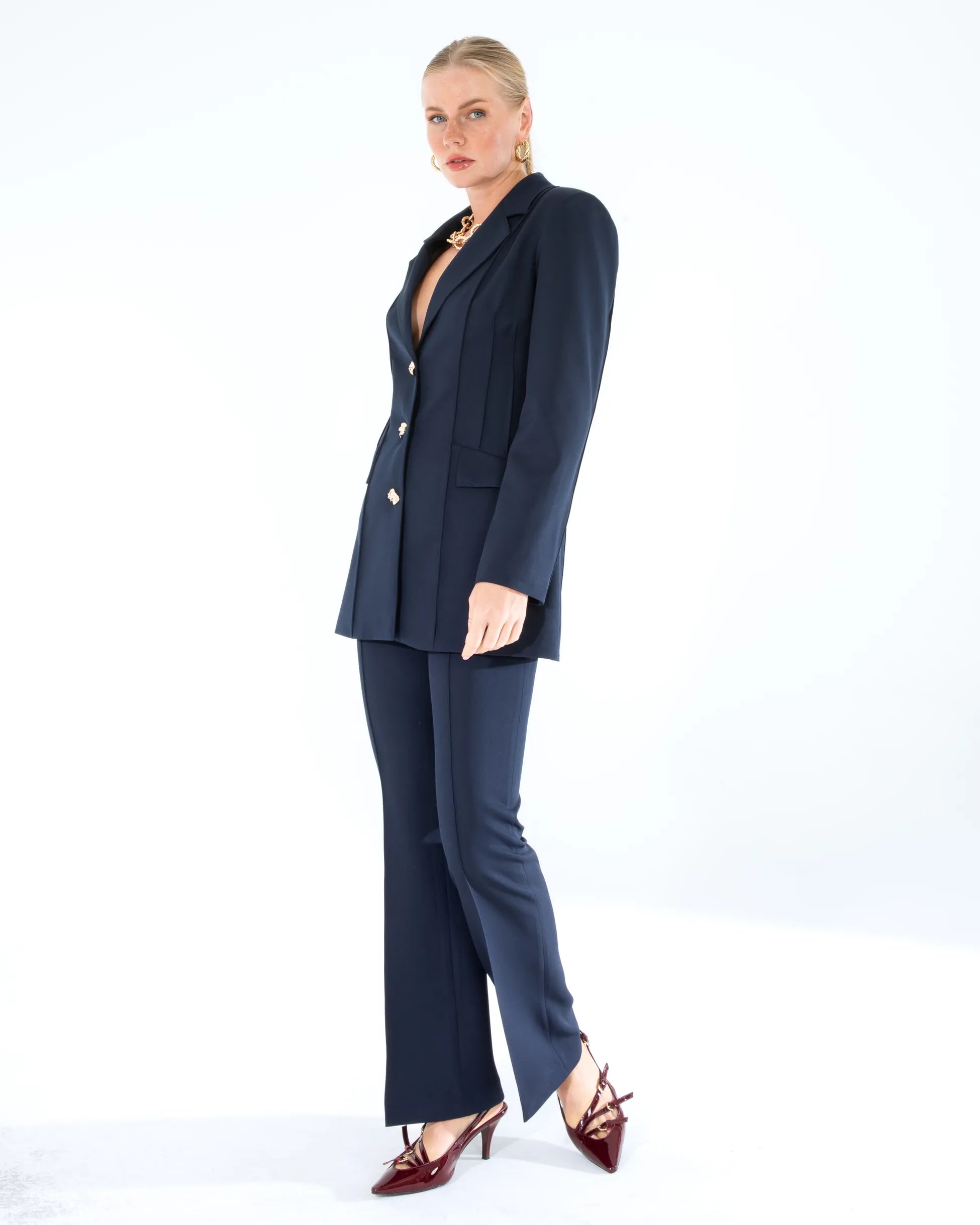 KYRA Slim Fit Ceket Pantalon Takımı