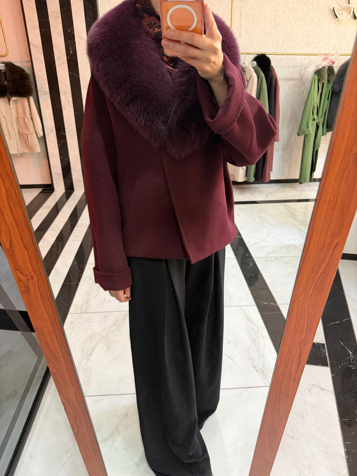 MAJESTY Cashmere Coat Shawl FUR