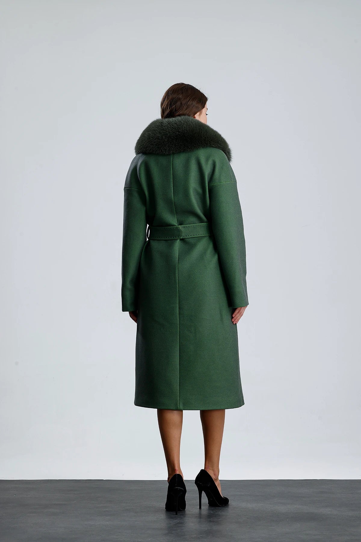 MISTY BLOOM Cashmere Coat