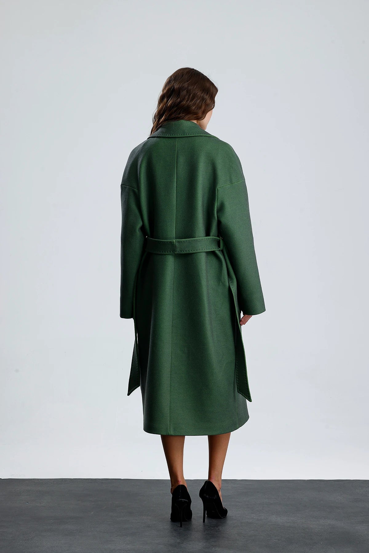 MISTY BLOOM Furless Cashmere Coat