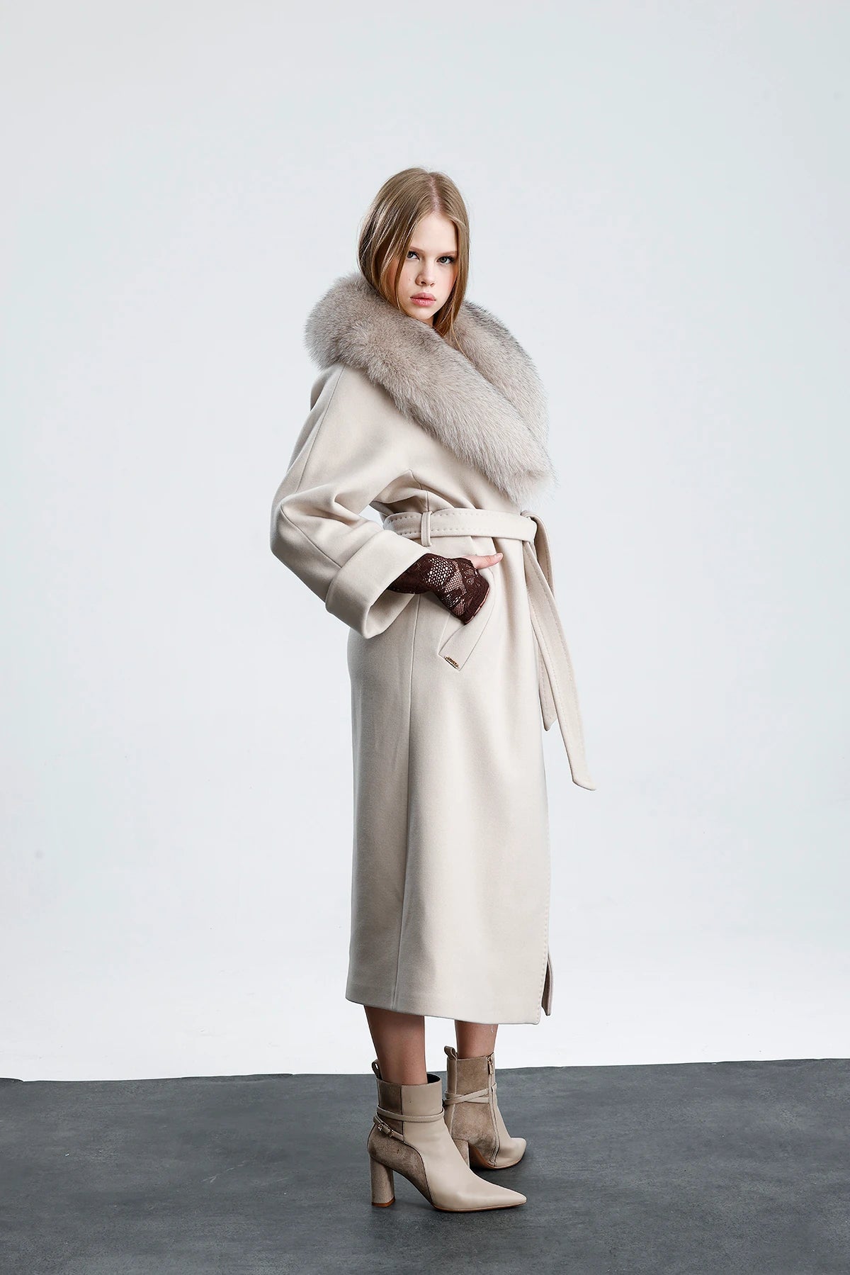 THE SAGE Fur Shawl