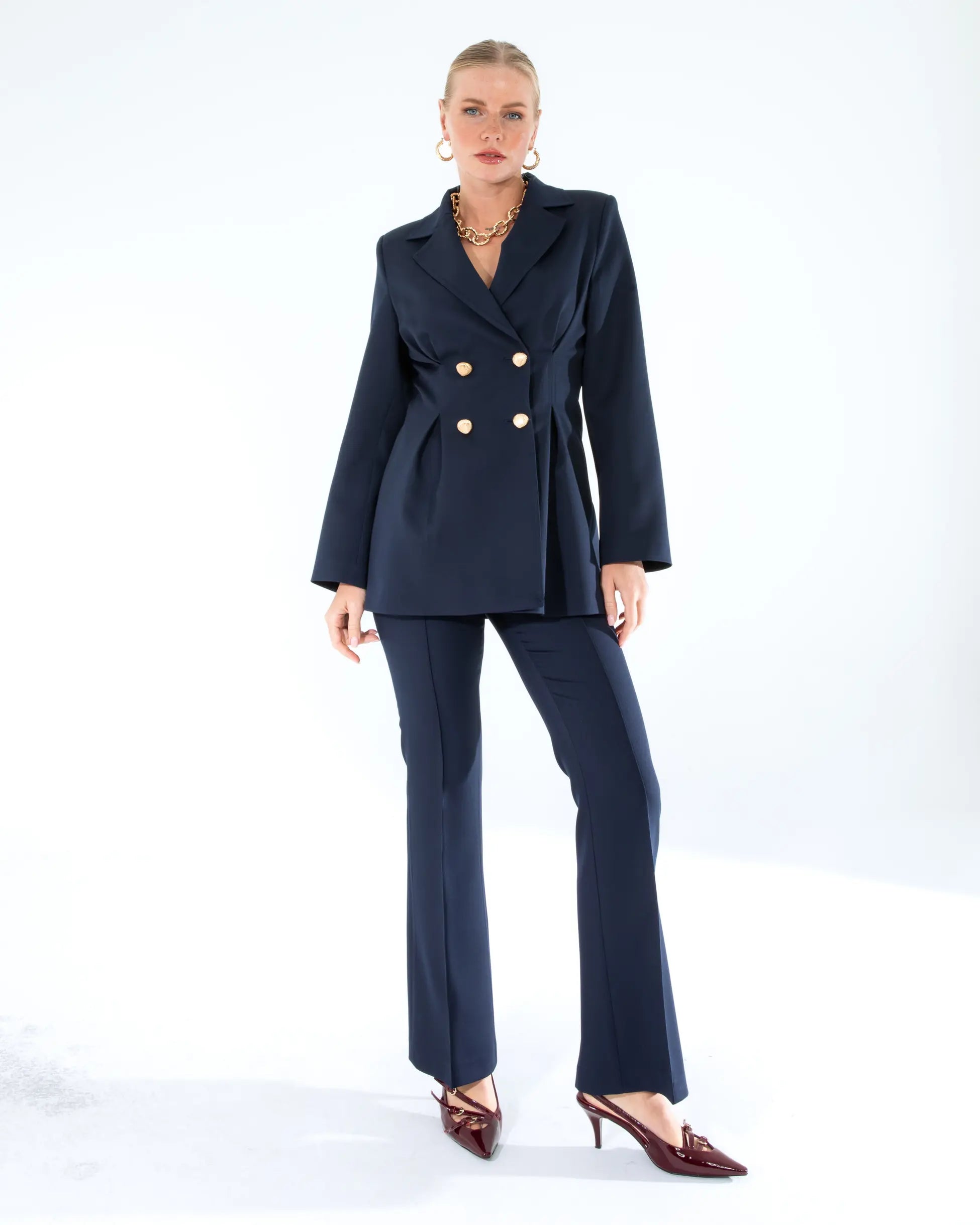 MAIA Slim Fit Ceket Pantalon Takım