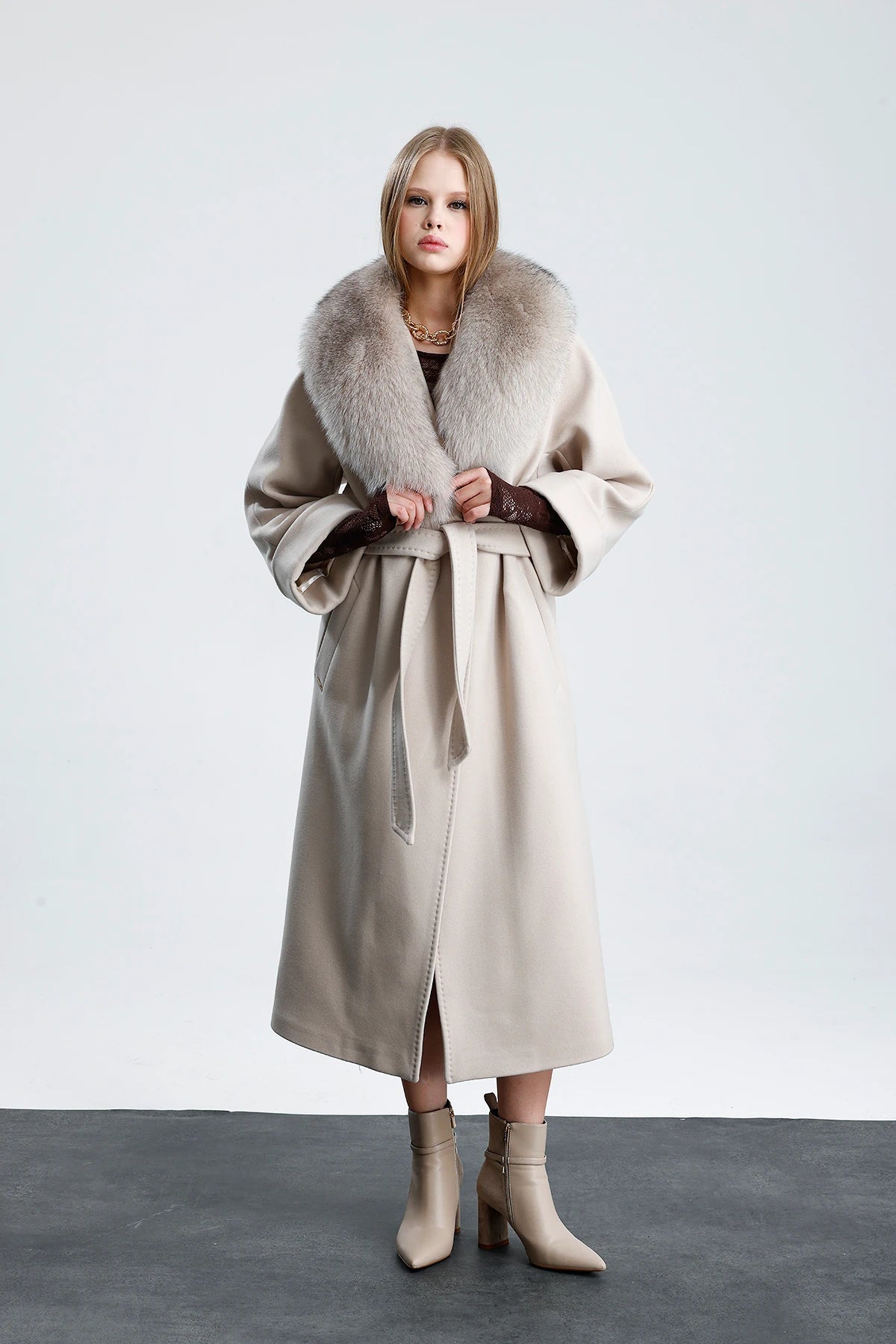 THE SAGE Fur Shawl