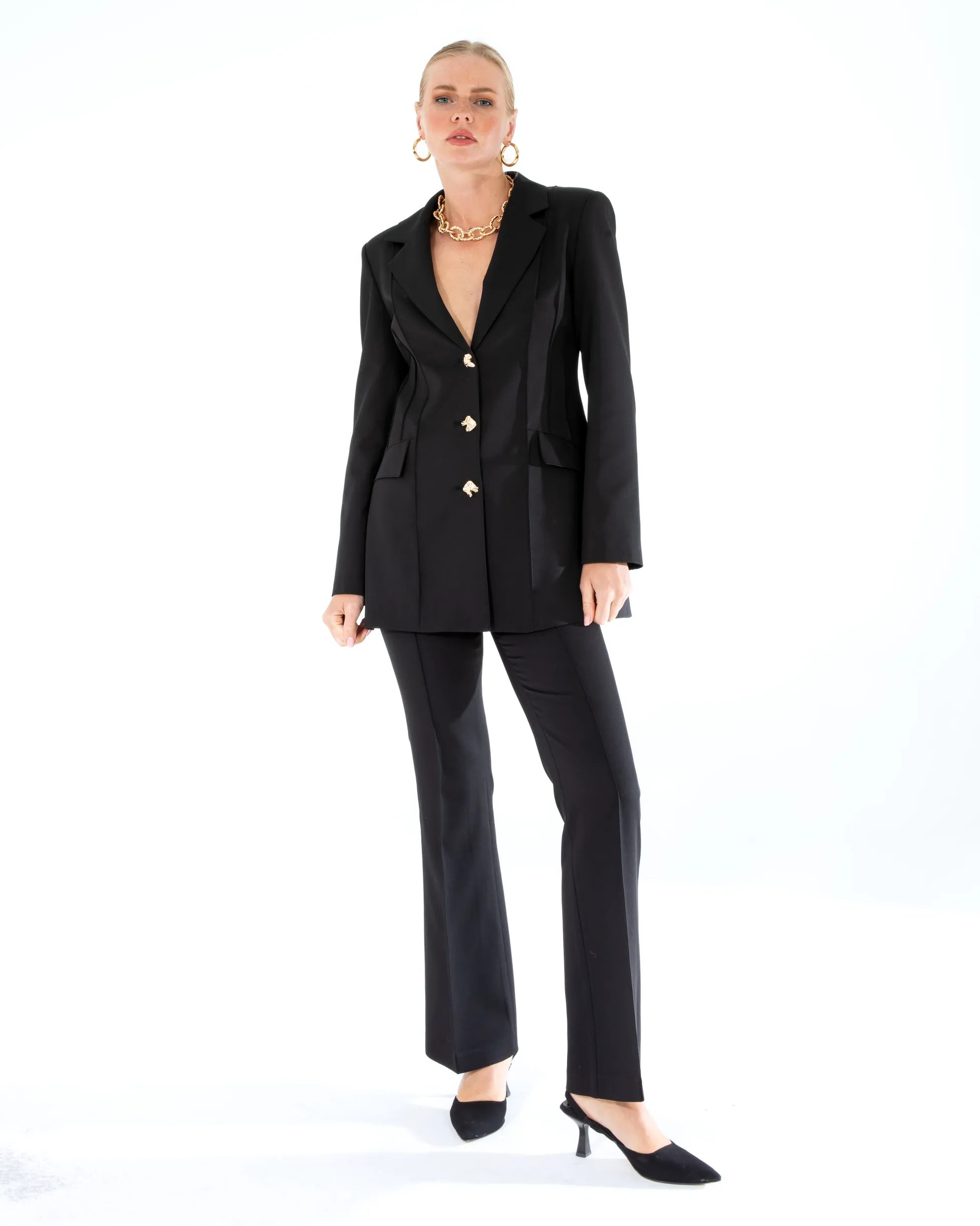 KYRA Slim Fit Ceket Pantalon Takımı