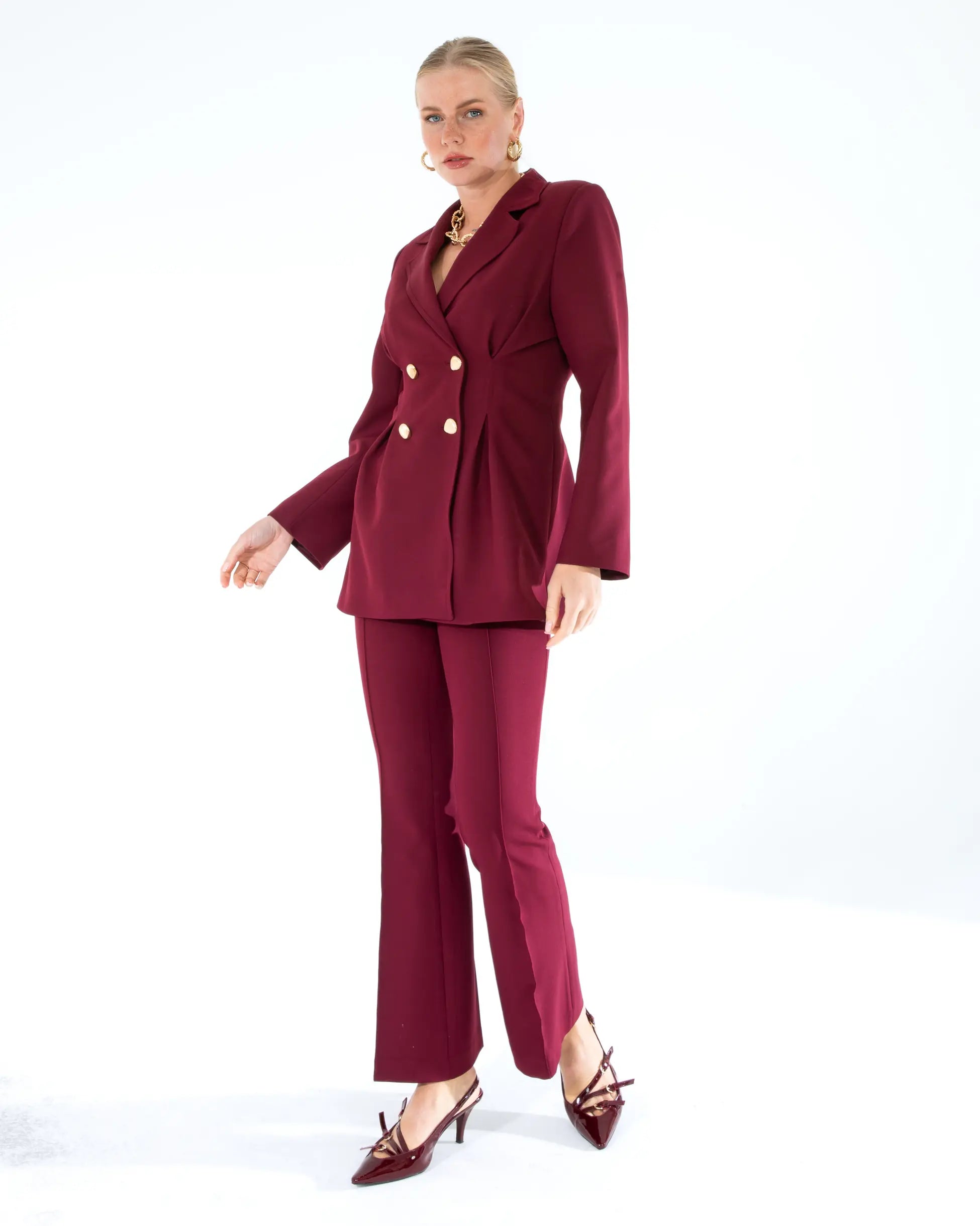 MAIA Slim Fit Ceket Pantalon Takım