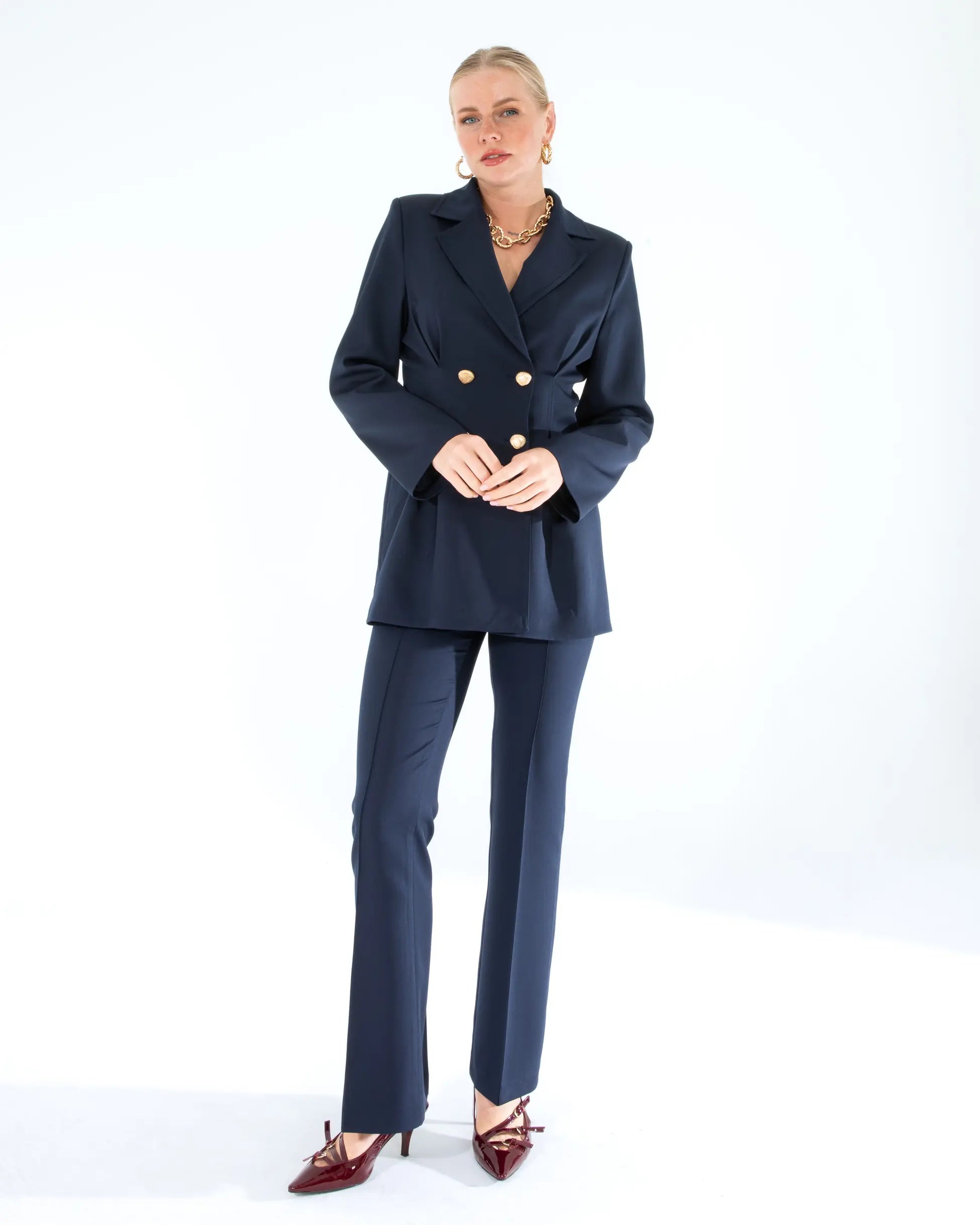 MAIA Slim Fit Ceket Pantalon Takım