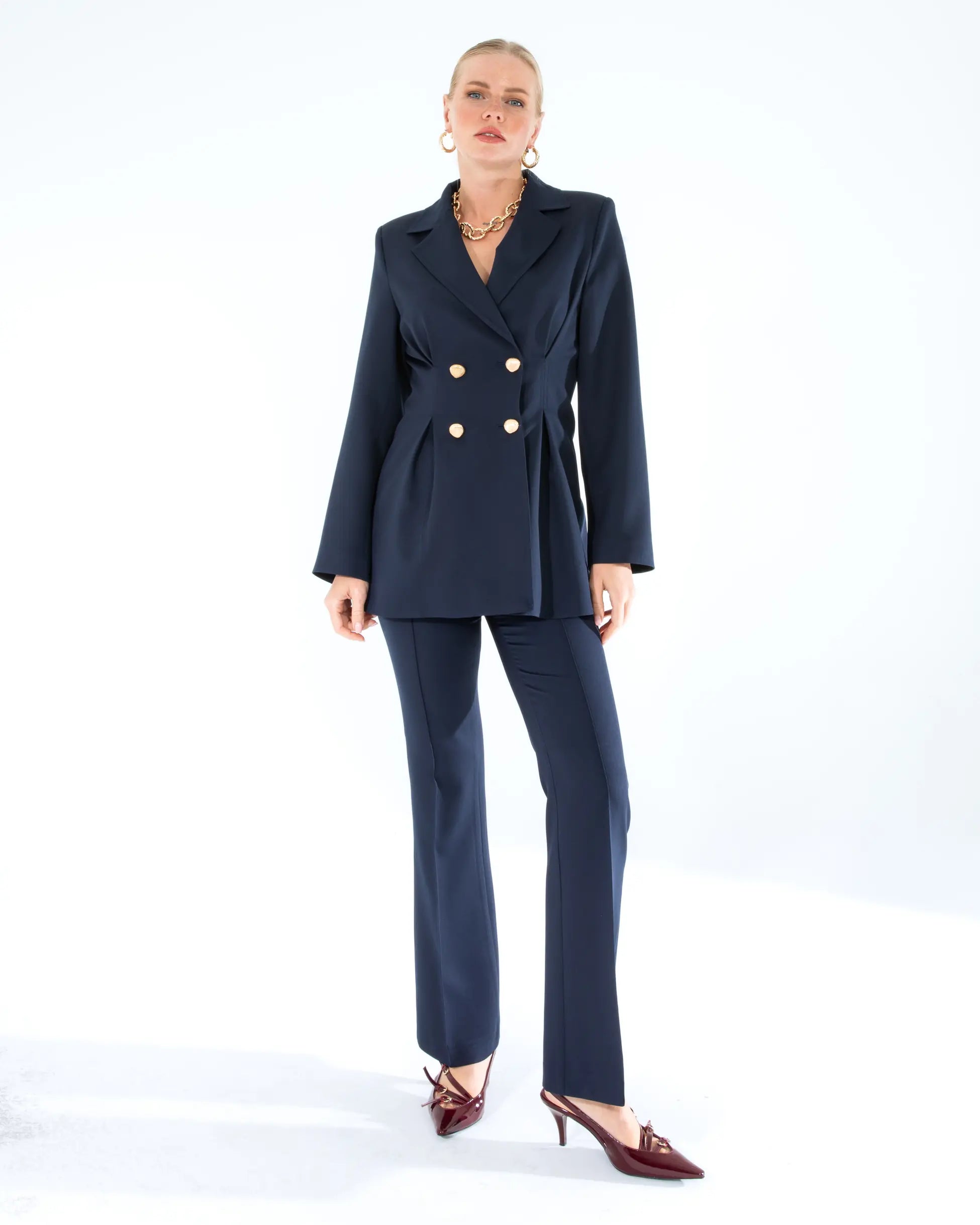MAIA Slim Fit Ceket Pantalon Takım