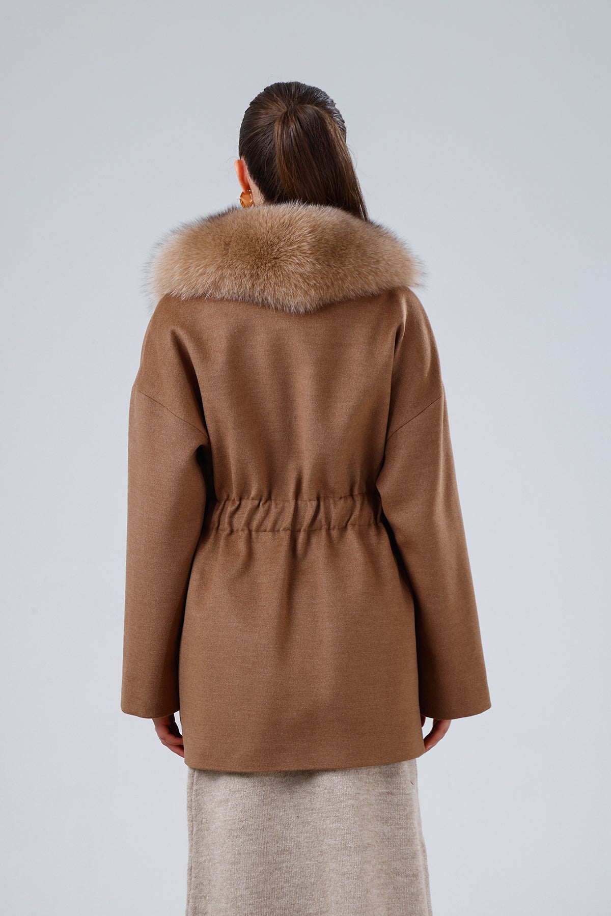 OPERA Camel Bebe Yaka Kürklü #Kürk Tercihi_Bebe Yaka Kürklü