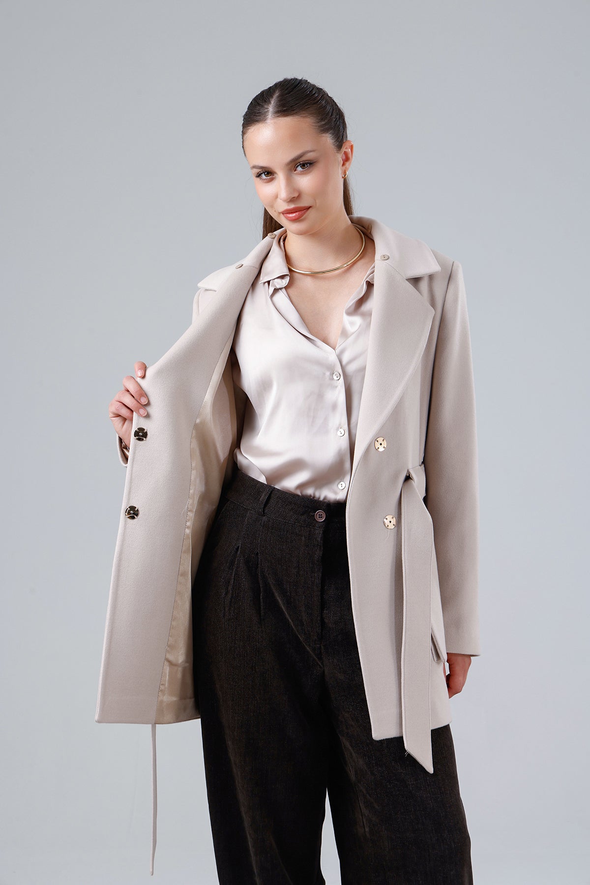 DYNASTY Taş Kürksüz #Kürk Tercihi_Kürksüz