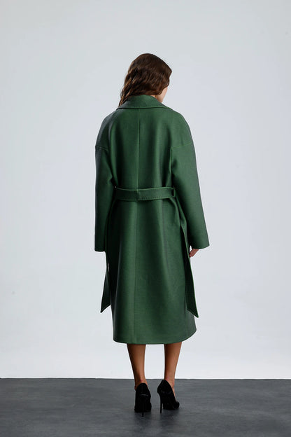 MISTY BLOOM Furless Cashmere Coat