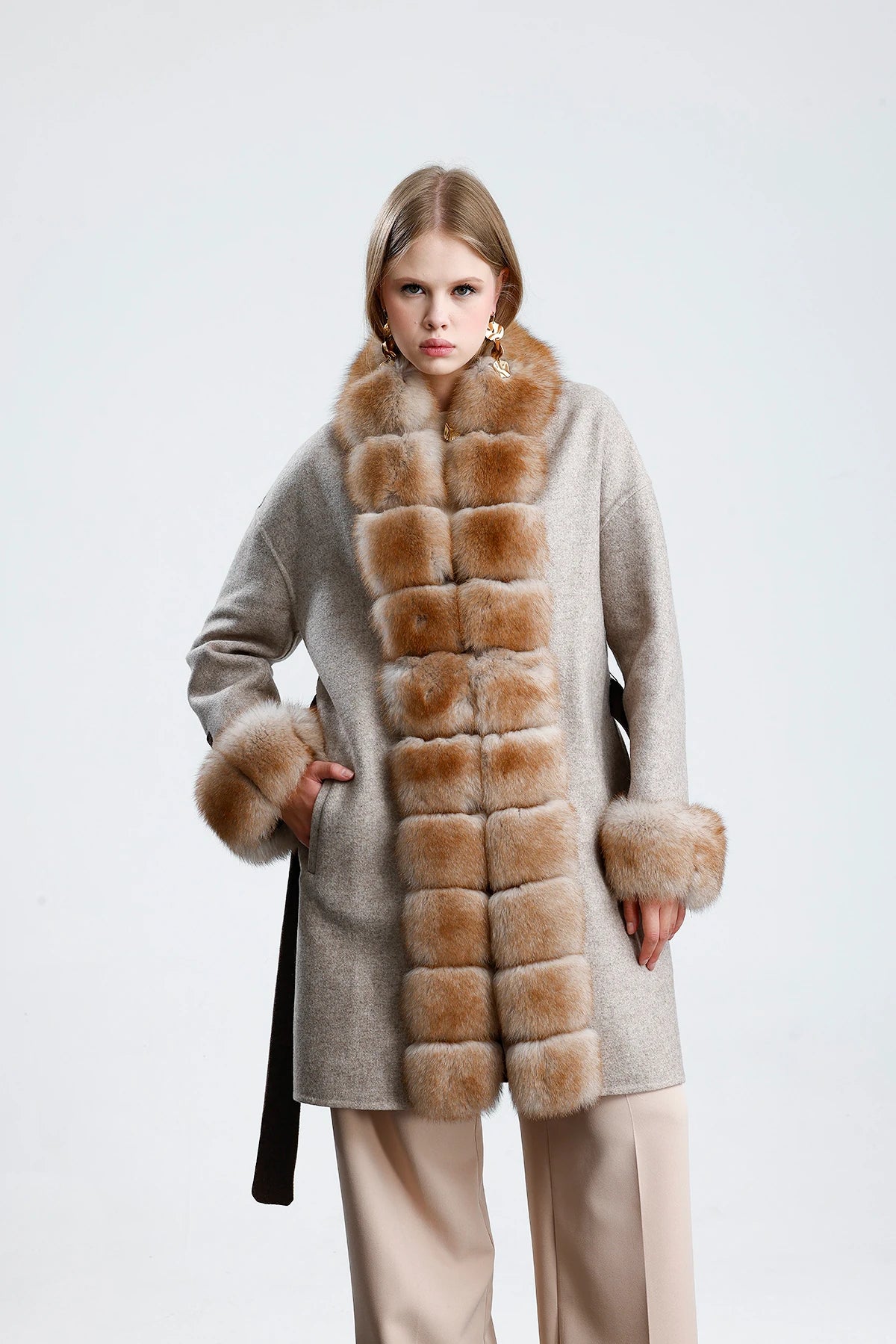 FINESSE LUX Alpaca Coat