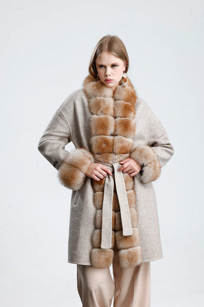 FINESSE LUX Alpaca Coat