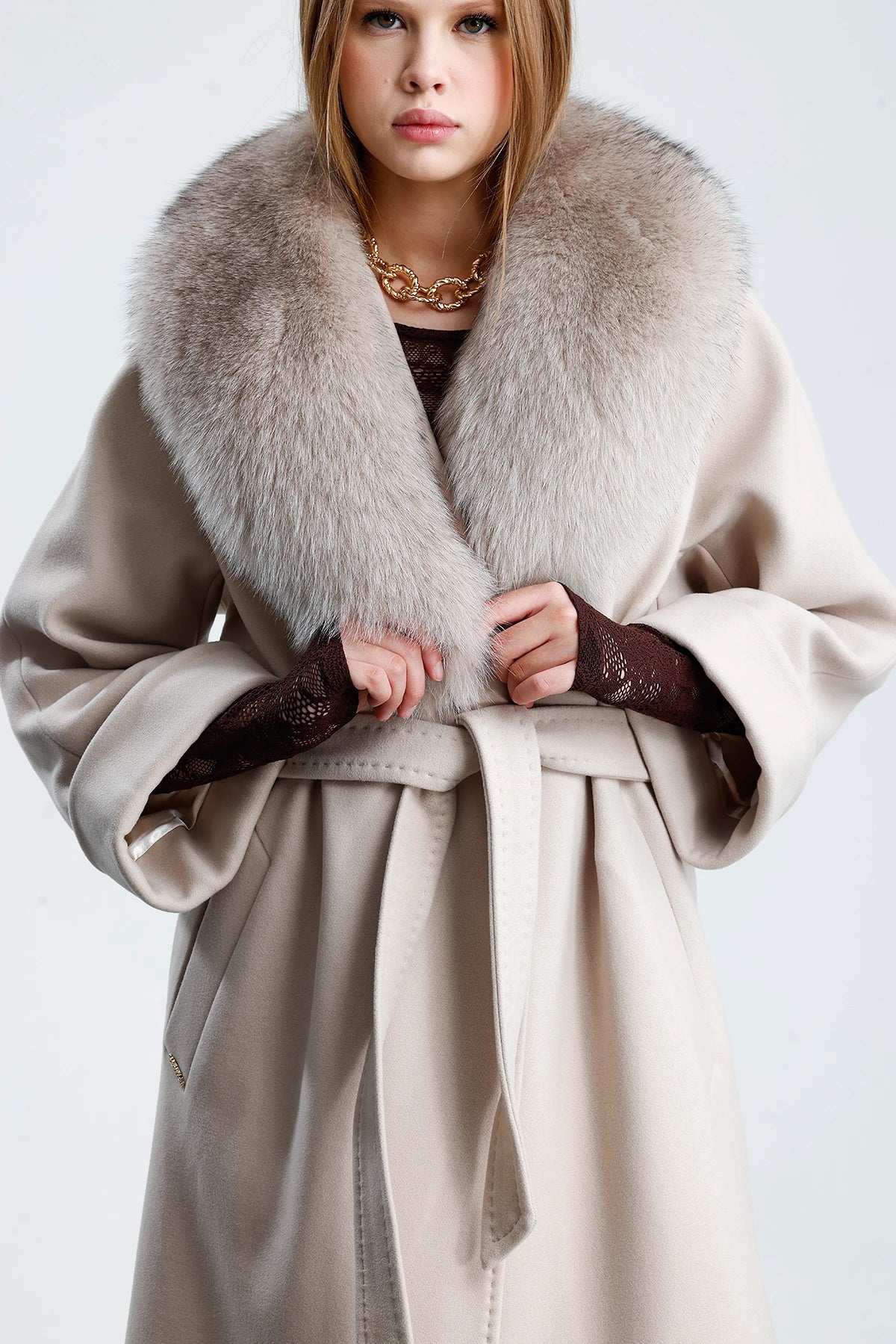 THE SAGE Fur Shawl