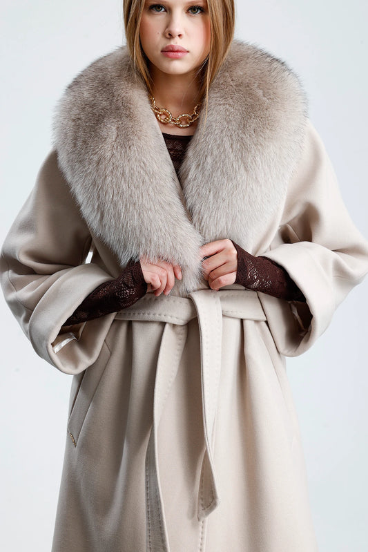 THE SAGE Fur Shawl